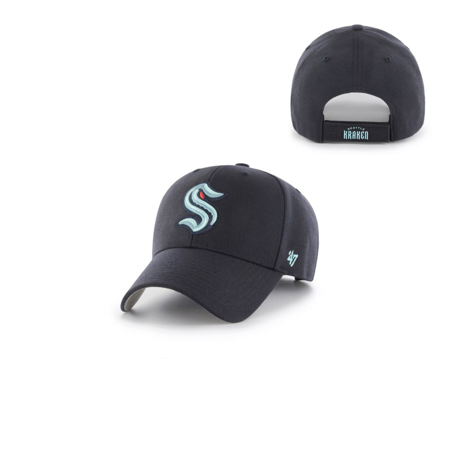 47 BRAND MVP NHL SEATTLE KRAKEN NY ŠILTOVKA